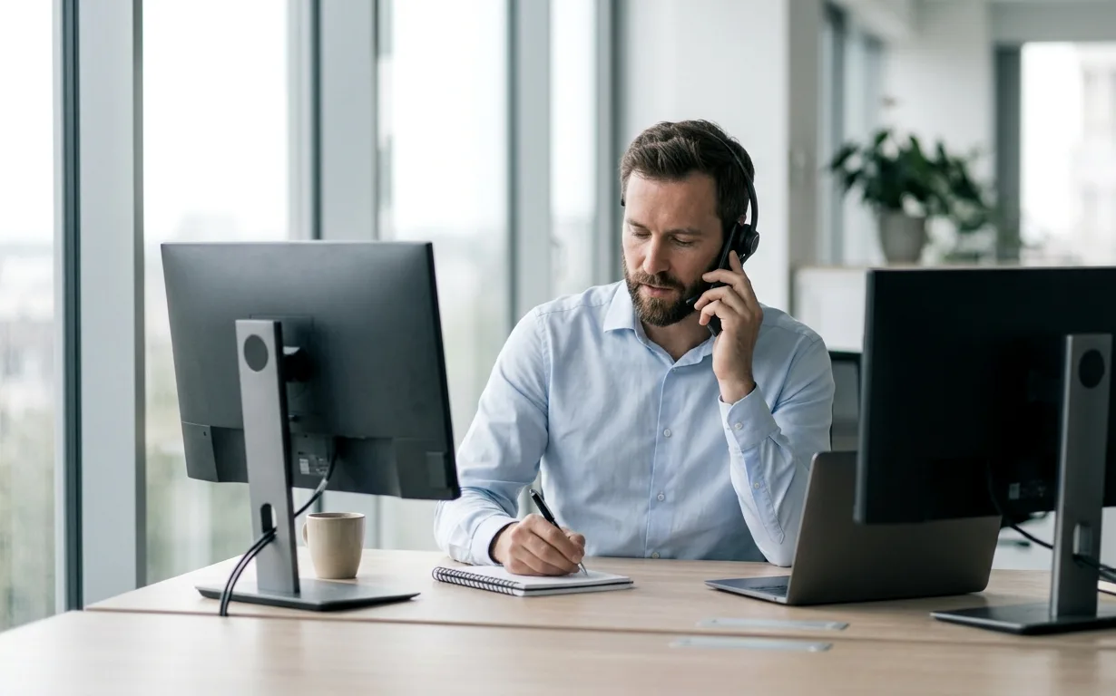 Het team van Connect Boost aan het werk voor zijn klanten